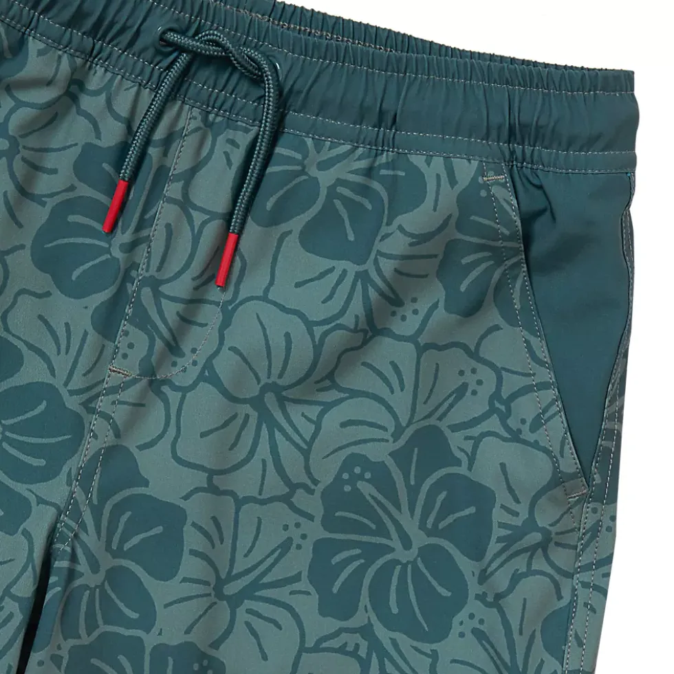 Boys Chlorine Resistant Stretch Hydroliner Sport Swim Trunks