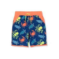 Boys Chlorine Resistant Stretch Hydroliner Sport Swim Trunks