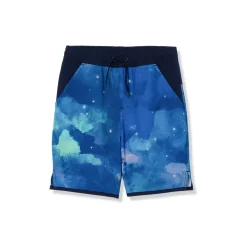 Boys Chlorine Resistant Stretch Hydroliner Sport Swim Trunks
