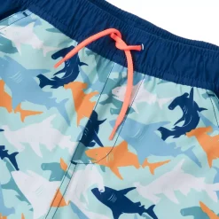 Boys Chlorine Resistant Stretch Hydroliner Sport Swim Trunks