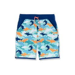 Boys Chlorine Resistant Stretch Hydroliner Sport Swim Trunks