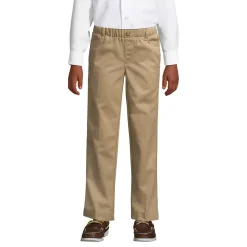 Boys Elastic Waist Pull-On Chino Pants