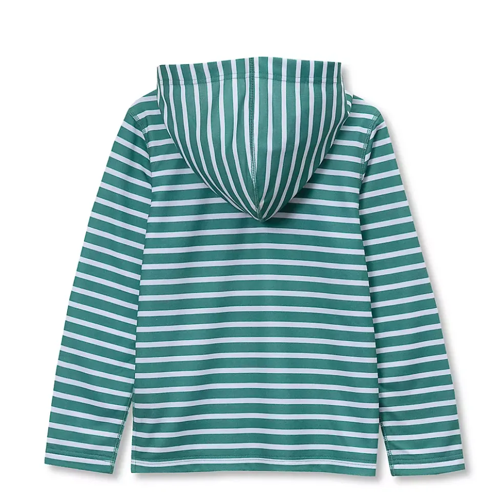 Boys Henley Pullover Hoodie