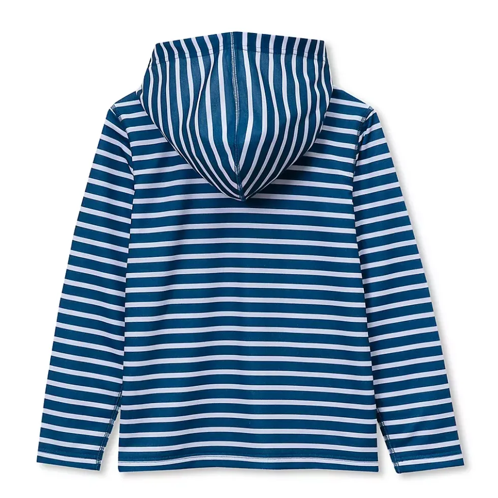 Boys Henley Pullover Hoodie