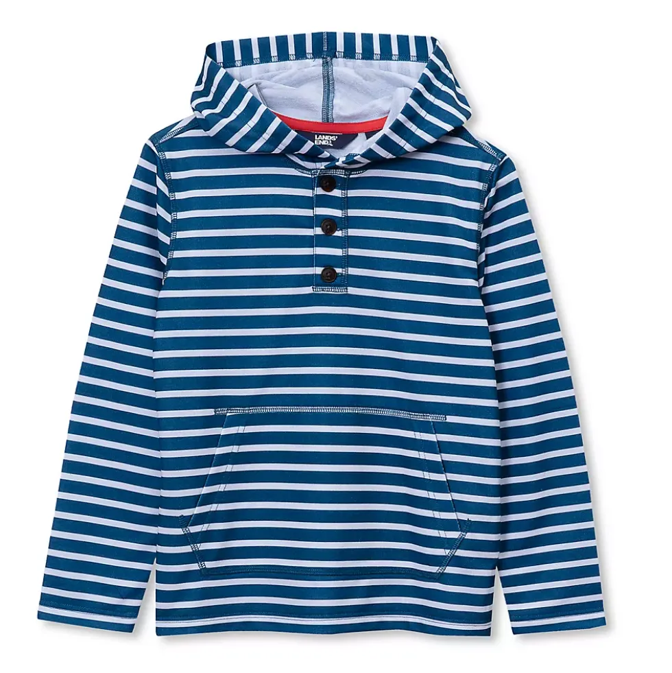 Boys Henley Pullover Hoodie