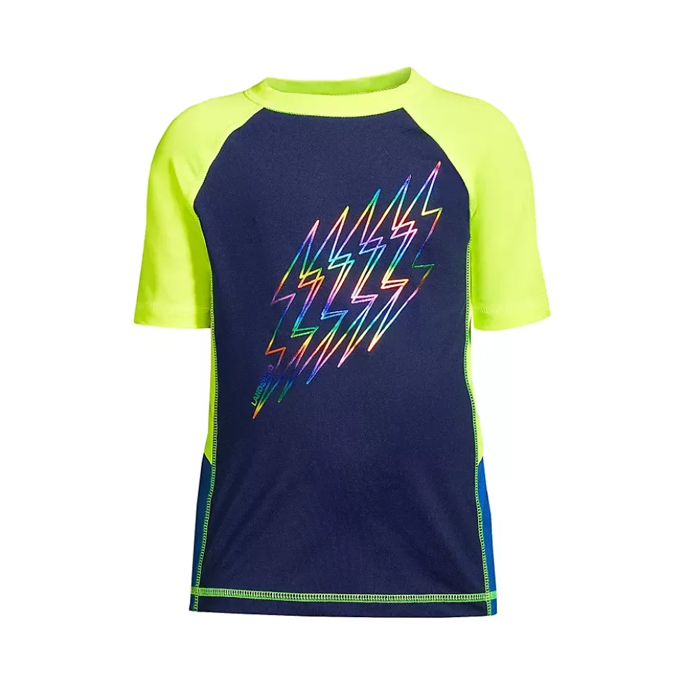 Boys Husky Short Sleeve Athletic Graphic T-Shirt
