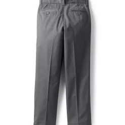 Boys Iron Knee Blend Plain Front Chino Pants