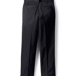 Boys Iron Knee Blend Plain Front Chino Pants