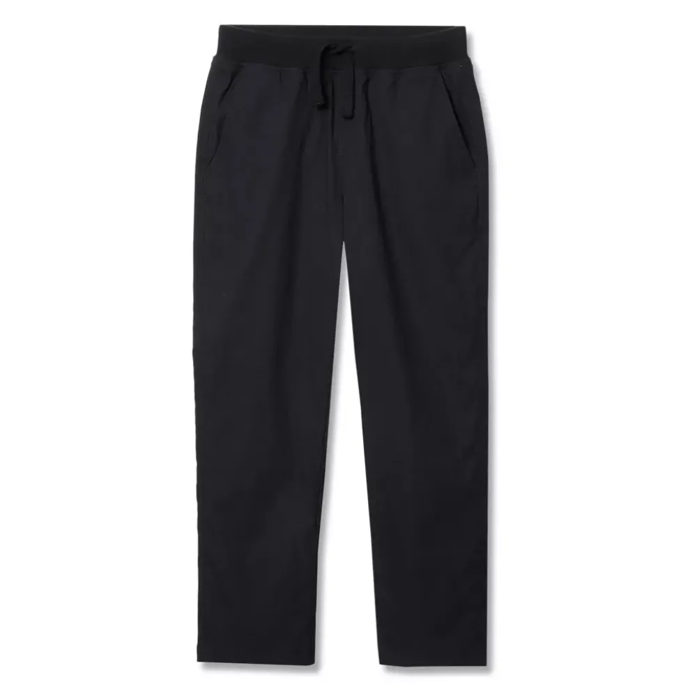 Boys Iron Knee Stretch Jersey Lined Pull On Pants