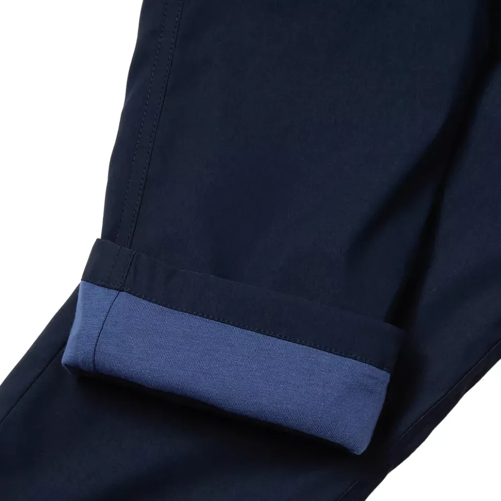 Boys Iron Knee Stretch Jersey Lined Pull On Pants