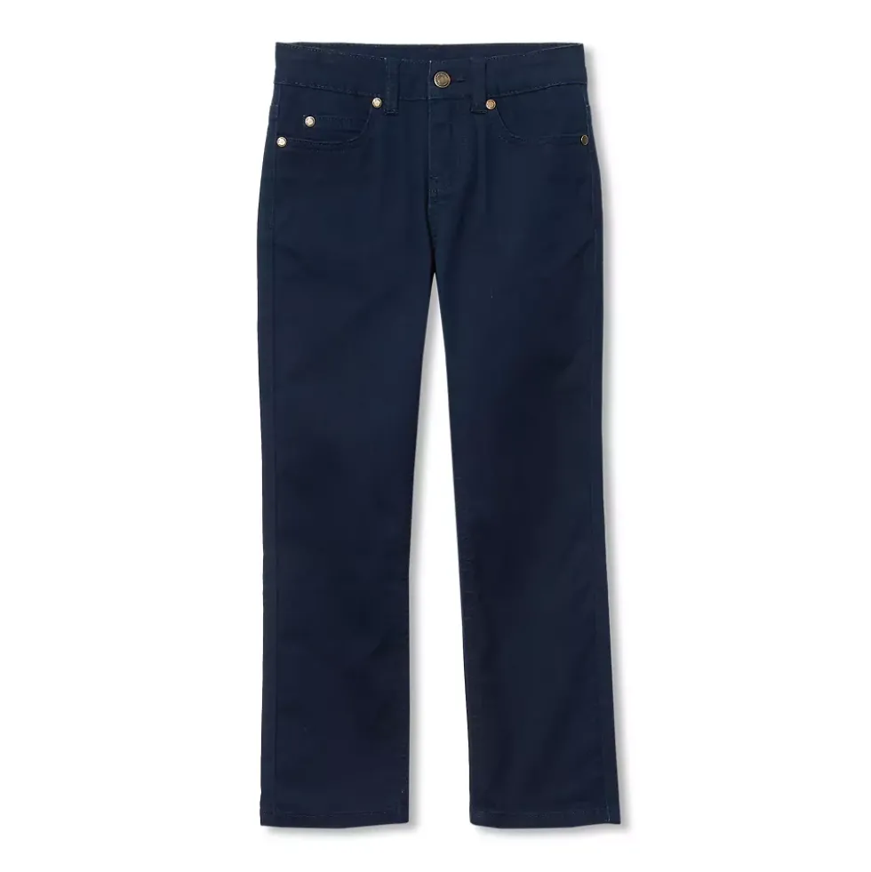 Boys Iron Knee Twill 5 Pocket Pants