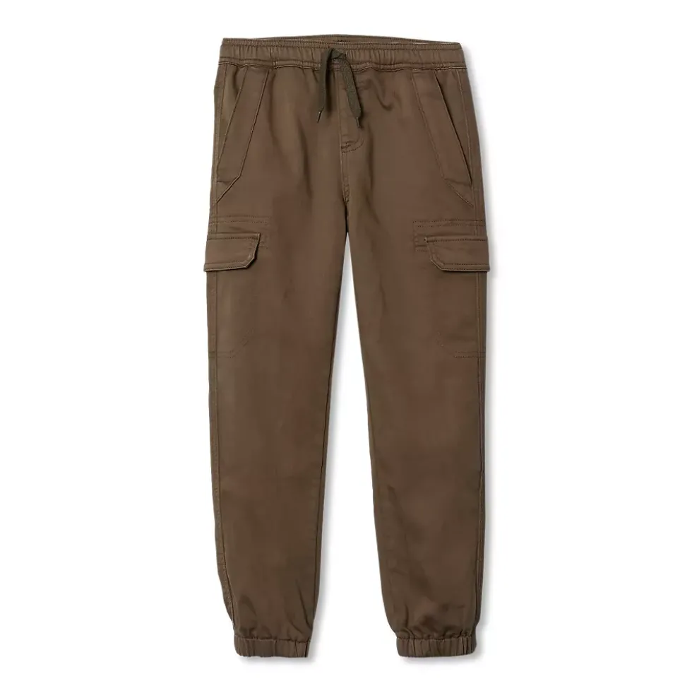 Boys Iron Knee Woven Joggers