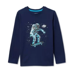 Boys Long Sleeve Graphic Tee