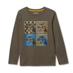 Boys Long Sleeve Graphic Tee