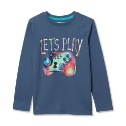 Boys Long Sleeve Graphic Tee