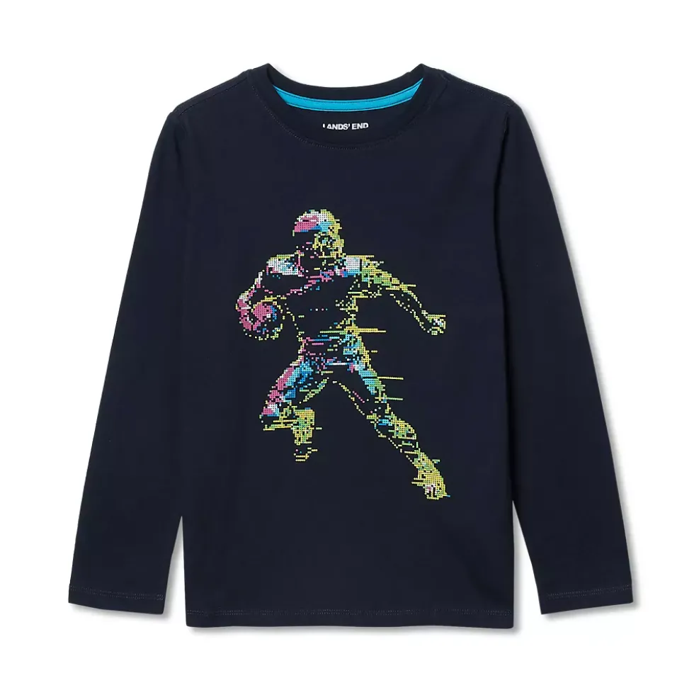 Boys Long Sleeve Graphic Tee