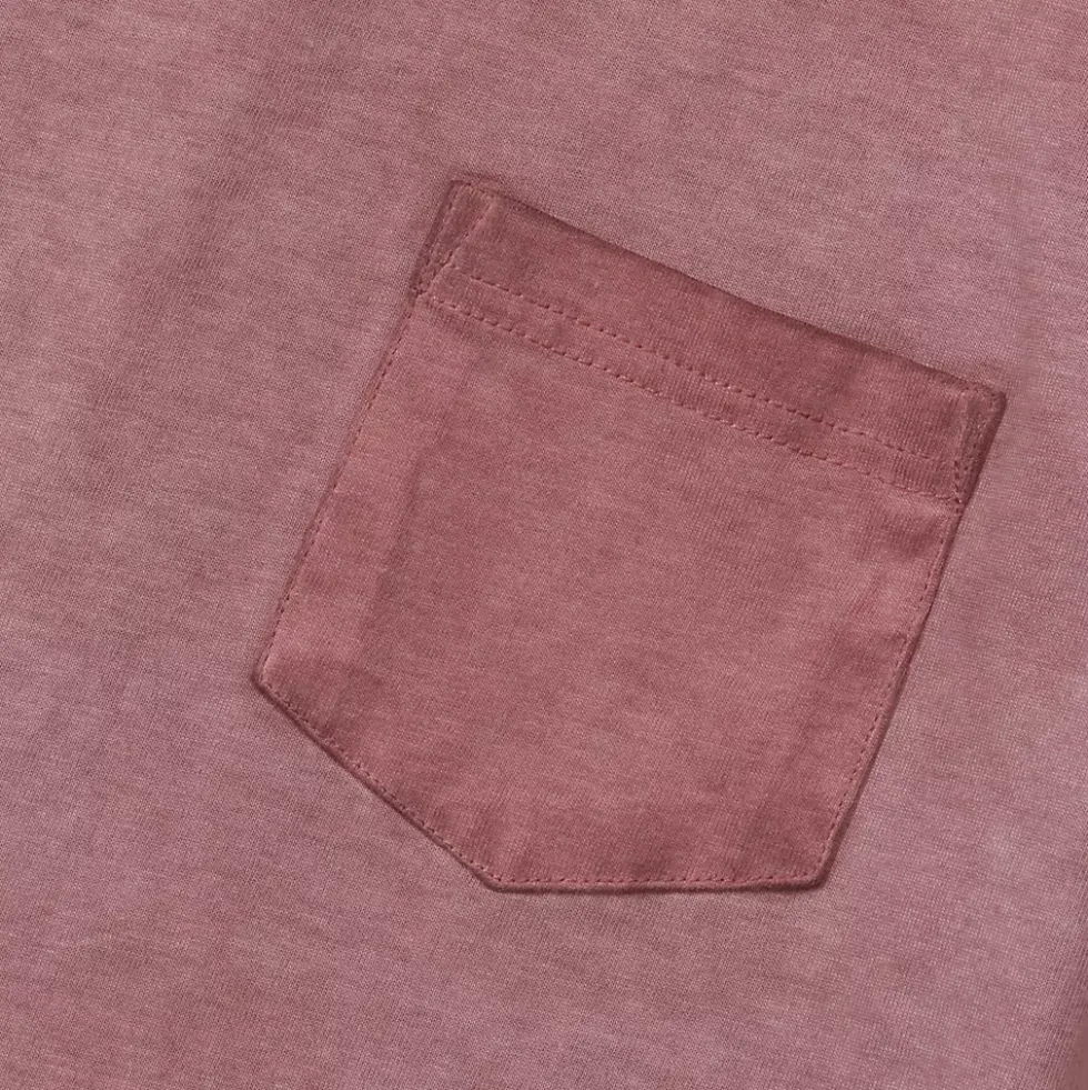 Boys Long Sleeve Washed Pocket Shirt