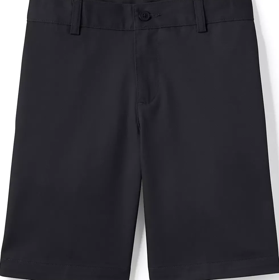 Boys Plain Front Blend Chino Shorts