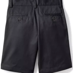 Boys Plain Front Blend Chino Shorts