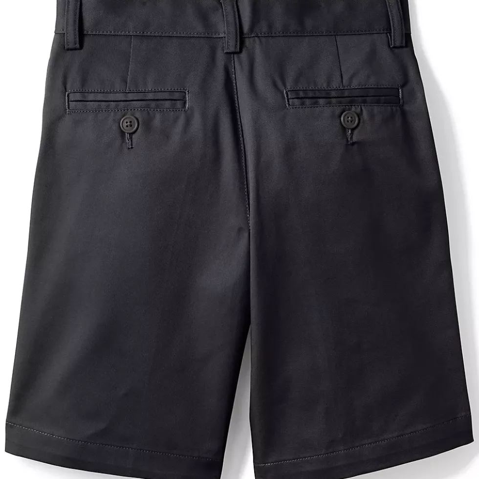 Boys Plain Front Blend Chino Shorts
