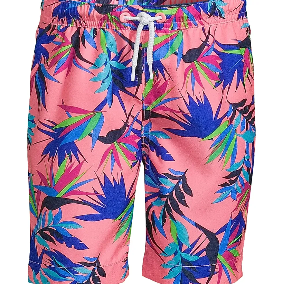 Boys Printed Volley Swim Trunks