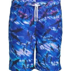 Boys Printed Volley Swim Trunks