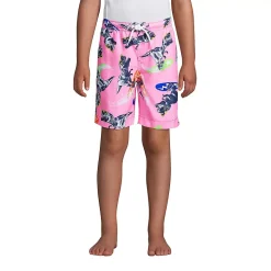 Boys Printed Volley Swim Trunks