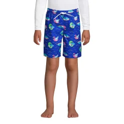 Boys Printed Volley Swim Trunks