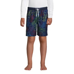 Boys Printed Volley Swim Trunks