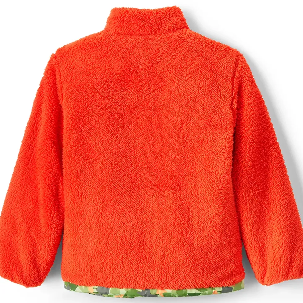 Boys Reversible Fleece Puffer Jacket