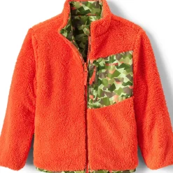 Boys Reversible Fleece Puffer Jacket