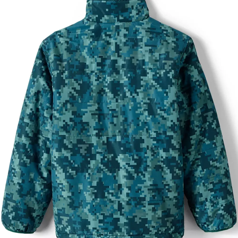 Boys Reversible Fleece Puffer Jacket
