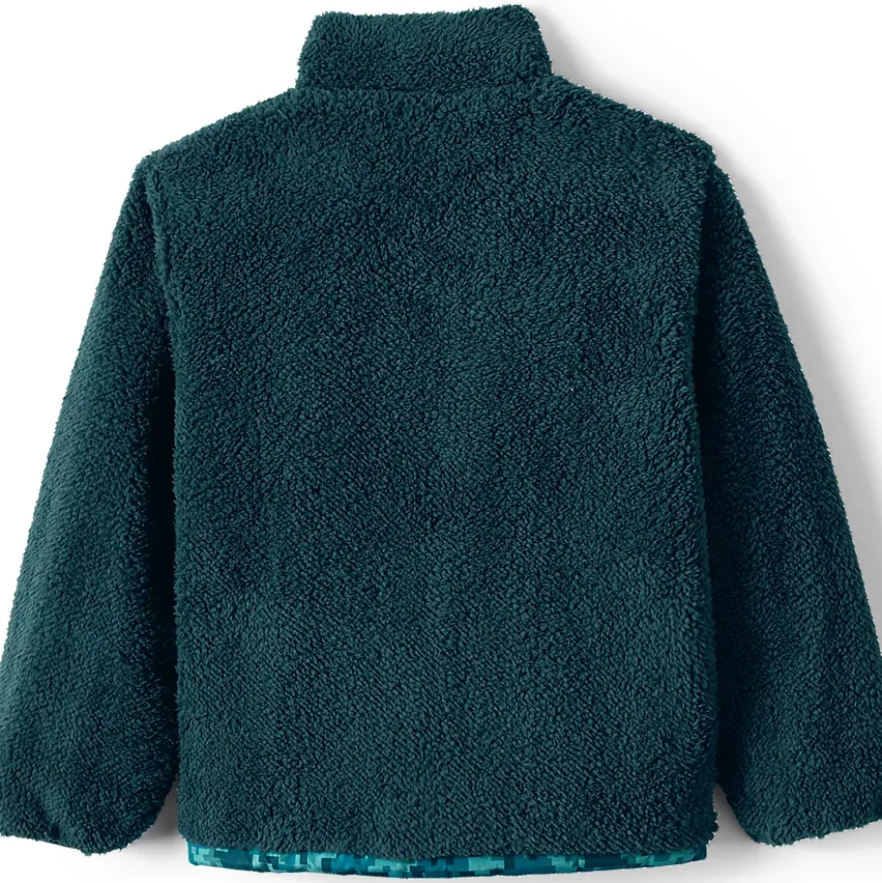 Boys Reversible Fleece Puffer Jacket