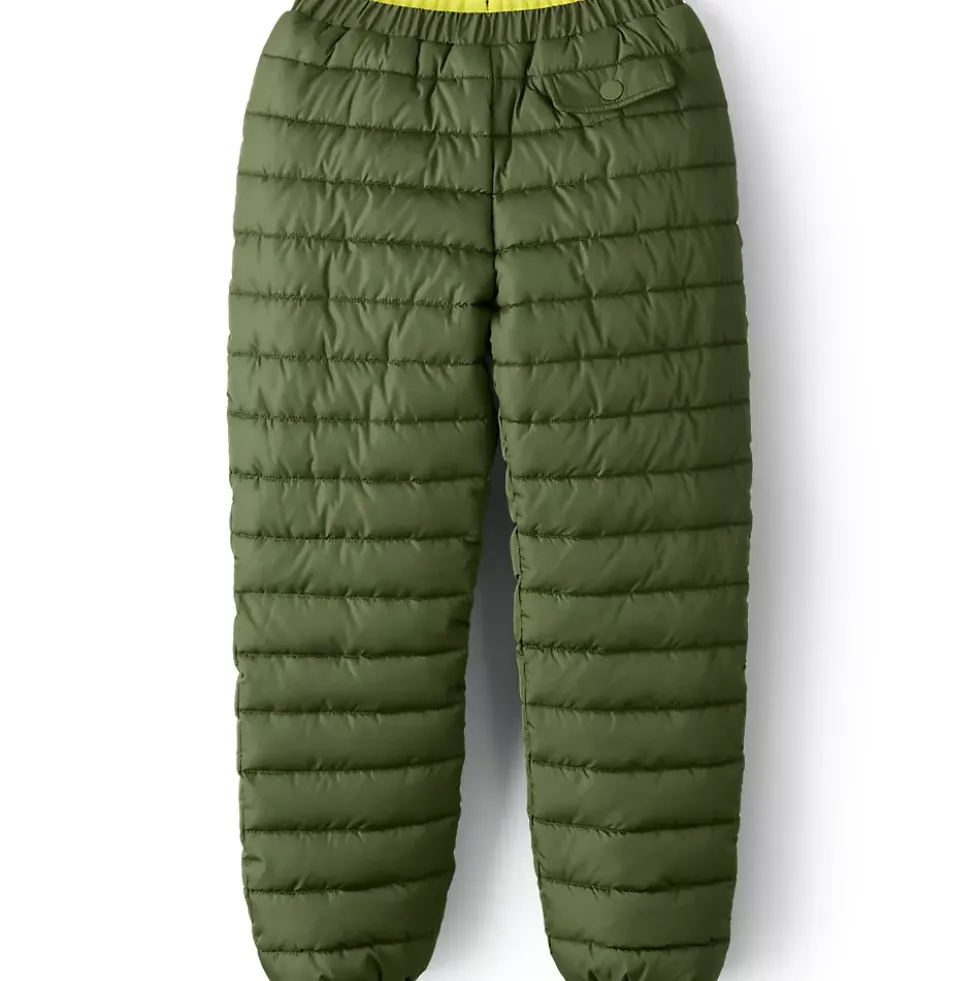Boys Reversible Fleece Puffer Pants