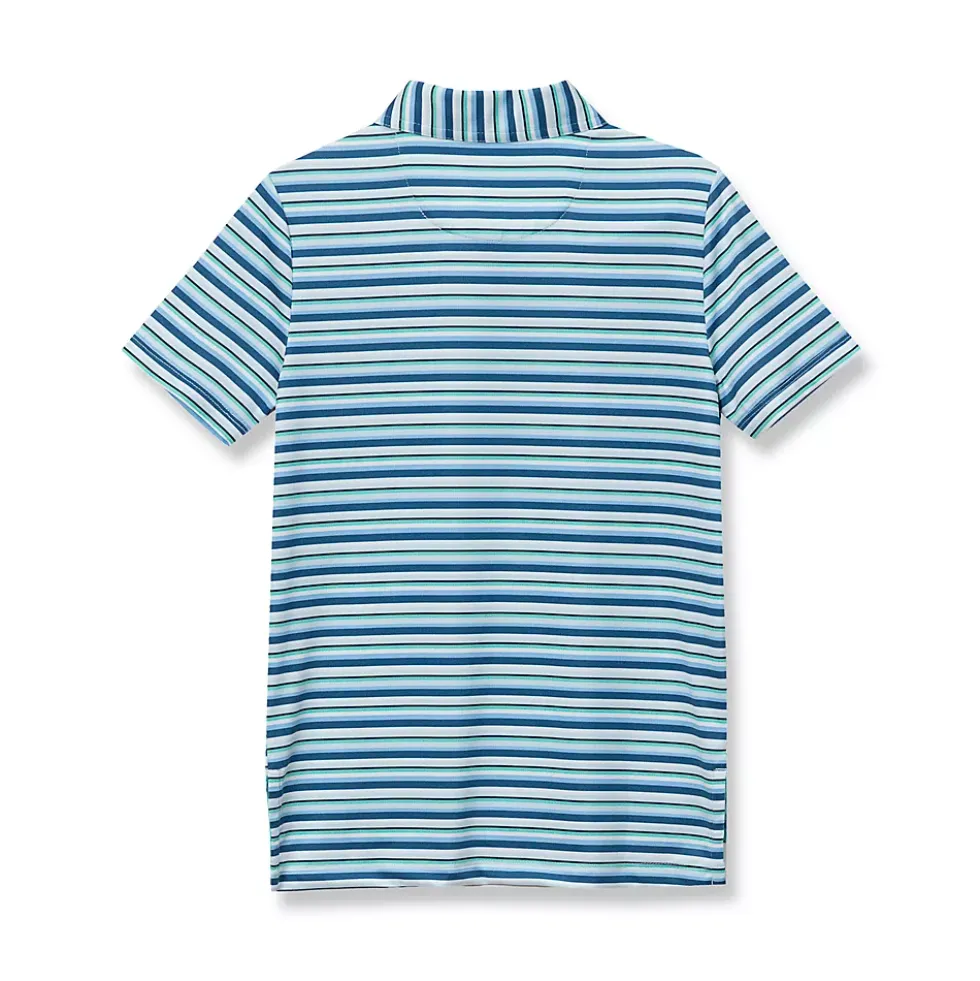 Boys Short Sleeve Adventure Performance Polo