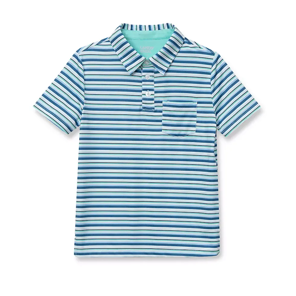 Boys Short Sleeve Adventure Performance Polo