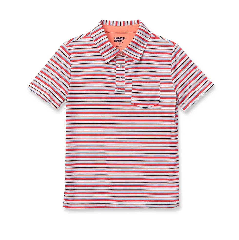 Boys Short Sleeve Adventure Performance Polo