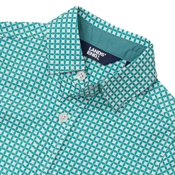 Boys Short Sleeve Button Down Performance Shirt