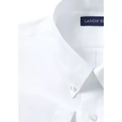 Boys Short Sleeve No Iron Pinpoint Dress Shirt