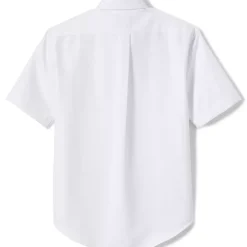 Boys Short Sleeve Oxford Dress Shirt