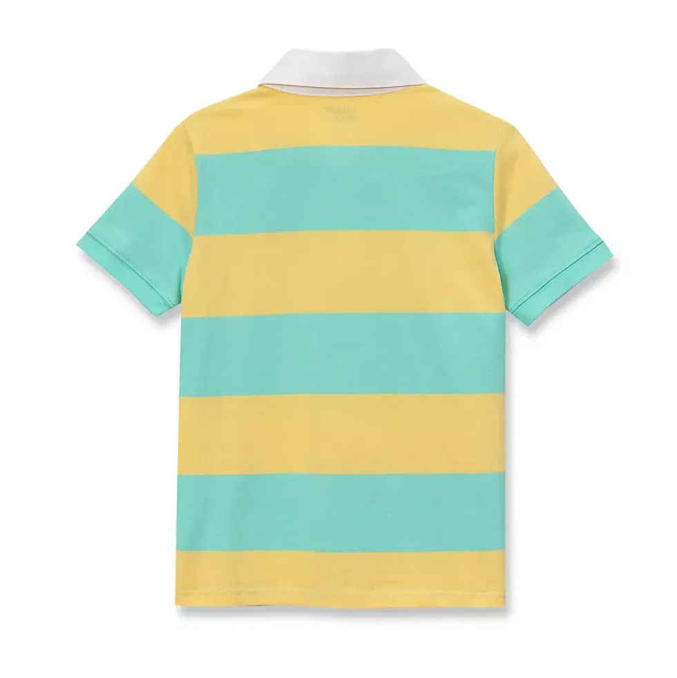 Boys Short Sleeve Rugby Polo
