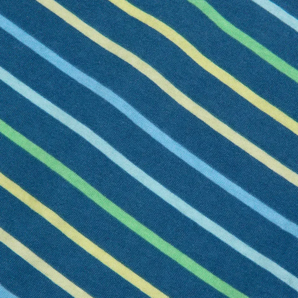 Boys Short Sleeve Stripe Crewneck Tee