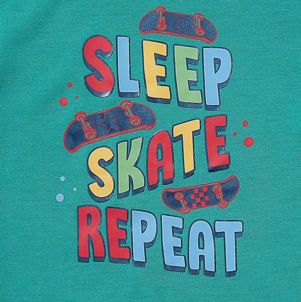 Boys Short Sleeve Tee and Shorts Pajama Set