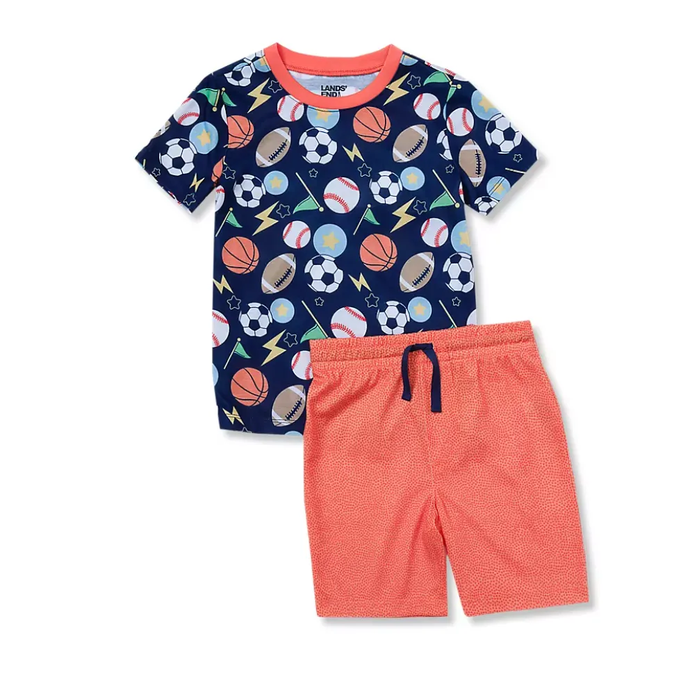 Boys Short Sleeve Tee and Shorts Pajama Set