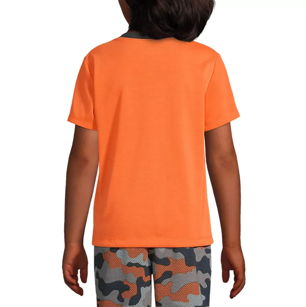 Boys Short Sleeve Tee and Shorts Pajama Set