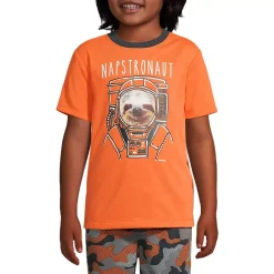 Boys Short Sleeve Tee and Shorts Pajama Set