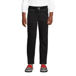 Boys Slim Iron Knee Stretch Pull On Denim Jeans