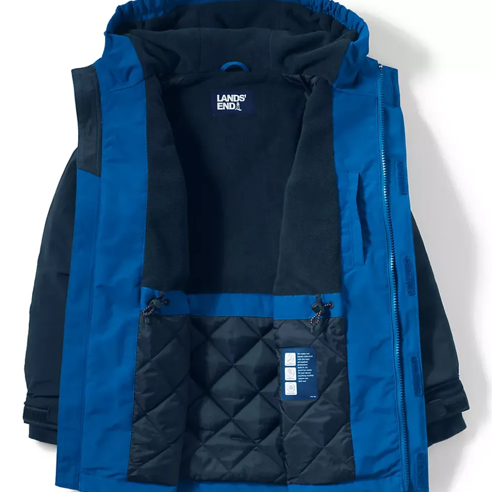 Boys Squall Fleece Lined Waterproof Insulated Winter Parka