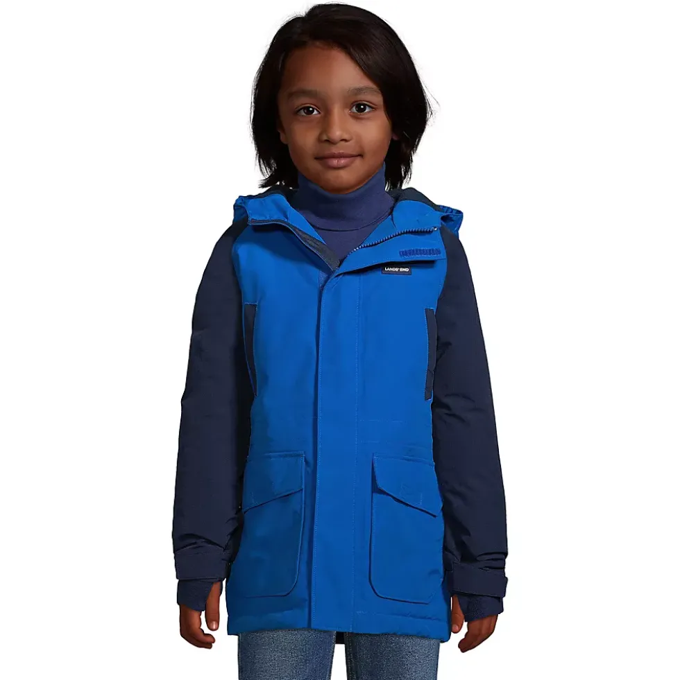 Boys Squall Fleece Lined Waterproof Insulated Winter Parka
