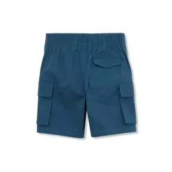Boys Stretch Canvas Cargo Shorts